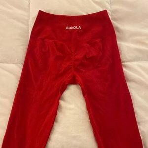 Aurola red leggings
